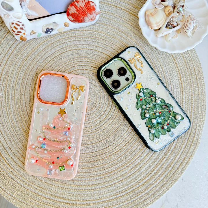 Christmas tree phone case