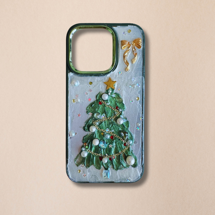 Christmas tree phone case